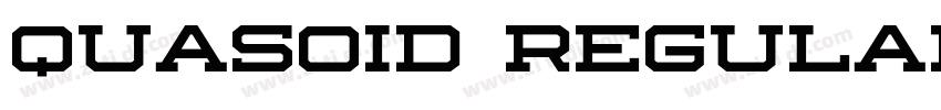 Quasoid Regular字体转换 Quasoid Regular字体转换